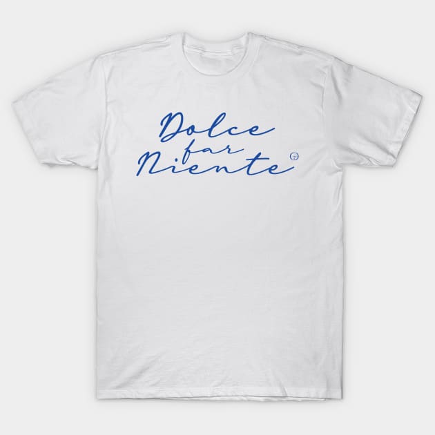 Dolce Far Niente #6 - Slow Vacation T-Shirt by Atelier Gaudard